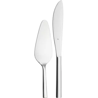WMF Kuchen Set 2-teilig, Tortenmesser, Tortenheber Cromargan Edelstahl poliert, spülmaschinengeeignet