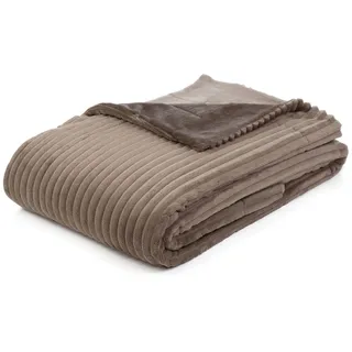 Gözze Kuscheldecke 150 x 200 cm Taupe