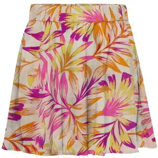 ONLY Minirock »ONLNOVA LIFE VIS ERIN FLOWY SKIRT AOP«, orange