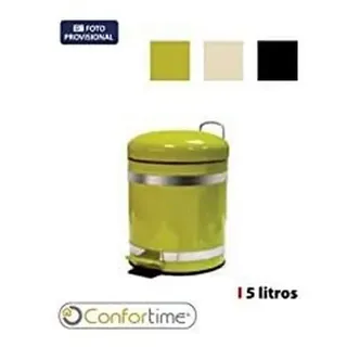 Confortime Retro Treteimer, 5 l, Zink, Mehrfarbig, Einheitsgröße