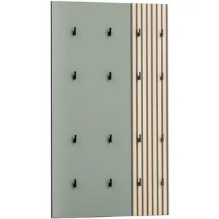 Schildmeyer Wandgarderobe Alexa 73,5 x 2,6 x 109 cm Pistazie