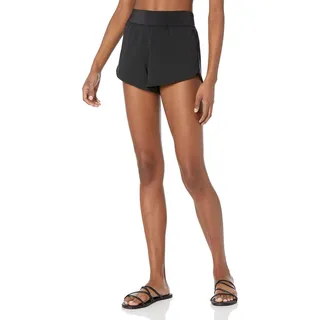 Amazon Essentials Damen Badehose, Verwaschenes Schwarz, 40