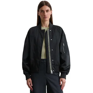 Blouson MARC O'POLO, Damen, Gr. 38, blau (deep night blau), Obermaterial: 100% Polyester. Futter: 100% Polyamid, Jacken Blouson, aus der DFB Travel Collection