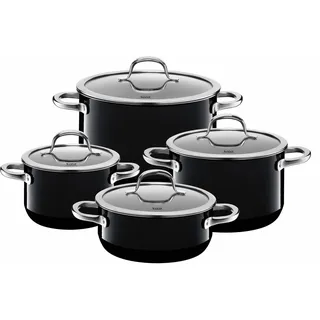Silit Silargan Passion Topf-Set 4-tlg. Bratentopf + Fleischtopf + Glasdeckel