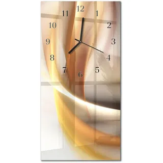 Tulup Glasuhr 30,0 cm 30x60 Beige
