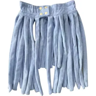 INF Mikrofaser-Haartuch-Wickel für lockiges & langes Haar Blau - Blau