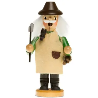 SIKORA Räuchermännchen aus Holz Verschiedene Motive - RM-C, Farbe/Modell:C09 grün - Förster, Höhe in cm:Höhe ca. 13.5 cm