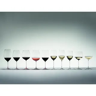 RIEDEL - Veritas Champagner Weinglas 45 cl, Vorteilsset - Kauf 4 Zahl 3 - Transparent