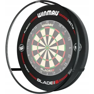 WINMAU Dartboard-Beleuchtung Bundle Plasma + Surround Schwarz 4305