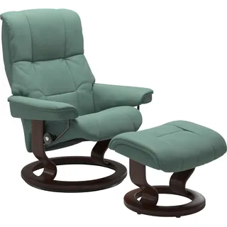 Stressless Mayfair mit Classic Base Leder 79 x 101 x 73 cm aqua green paloma