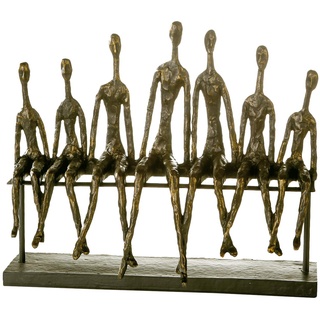 Casablanca by Gilde Casablanca Skulptur""Community""bronce,Poly,L40"