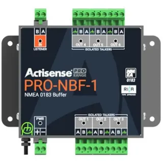 Actisense Nmea 0183 1 Optoisolieter Eingang 6 Iso-ausgänge Puffer - Multicolor - One Size