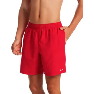 Nike Herren 7 Volley Shorts Schwimm Slips, Rot L