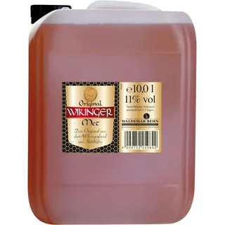 Original Wikinger Met | 1 x 10l im Kanister | Honigwein aus der historischen Ursprungsregion in Norddeutschland | fruchtig aromatisch | Das Originall