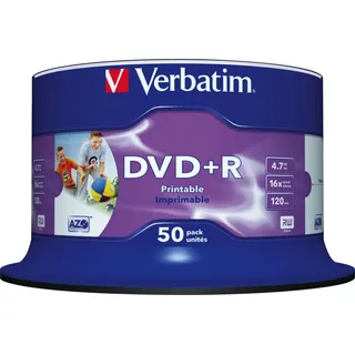 Verbatim DVD+R 16x Wide