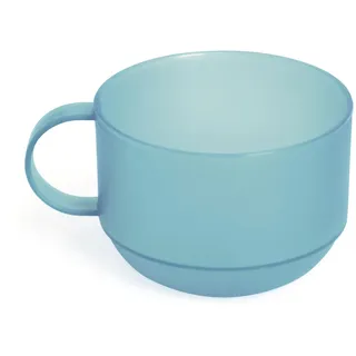 Excelsa Rainbow Tasse Jumbo 0.50 Liter, Kunststoff, Hellblau, 11 x 11 x 8 cm