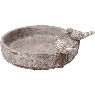 Dobar Vogeltränke Pool-Oase Ø 24,5 cm Grau