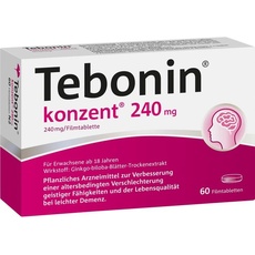 Bild Tebonin konzent 240 mg Filmtabletten 60 St.