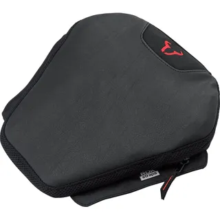 SW-Motech TRAVELLER RIDER Komfortkissen Sitzbank Schwarz 30,5 x 30 cm mit Polyurethan-Luftpolster