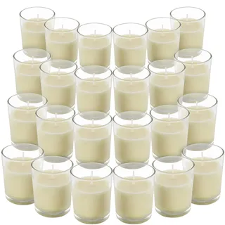 Belle Vous Votivkerze 24 St. transparent