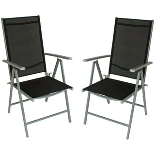 Garden Pleasure NOLA Hochlehner 67 x 56 x 107 cm grau 2 St.