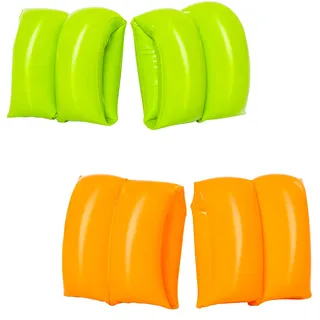 BESTWAY Schwimmflügel für Kinder grün, orange 3-6 Jahre