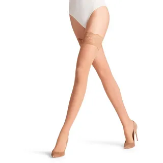 Falke Halterlose Feinstrümpfe "Matt Deluxe" 20 DEN 1 Paar tlg., powder (4069)