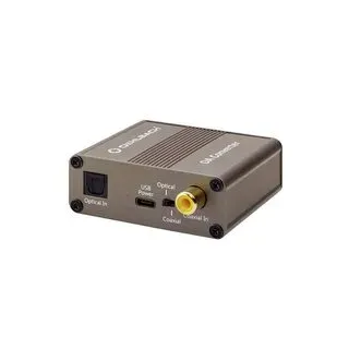Oehlbach D1C6035 Cinch / Koaxial / Toslink / USB-C® Audio Adapter [2x Digital-Audio (koaxial), Digi