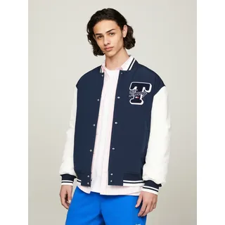 Tommy Jeans Collegejacke »TJM COLORBLOCK VARSITY JACKET«, blau