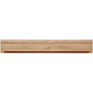 Linea Natura Wandboard , Eschefarben, Eiche Artisan , Holz, Holzwerkstoff , Esche , massiv , 150x22x24 cm , Holzmöbel, Wohnwände Holz, Wohnwand Serien Holz