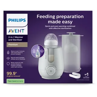 Philips Avent 2-in-1 Wärmer - Sterilisator SCF359/20 - weiß