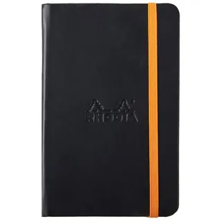 Rhodia Notizbuch A6 liniert Schwarz