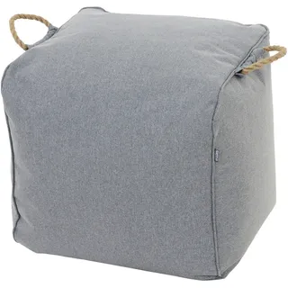 Siena Garden Sitz-Fußhockerstone Grey 46 x 48 x 46 cm Grau