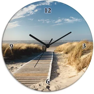 ARTland Nordseestrand auf Langeoog - Steg 30,0 cm 30x30 cm beige