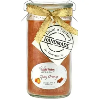 Candle Factory - Mini-Jumbo - Spicy Orange - Orange