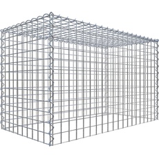 Bild Gabione, silbergrau, Maschenweite 5 5 cm