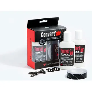 HUTCHINSON - MTB-Tubeless-Umrüstsatz (Klebeband20mm + 1 Protect'Air Max 120ml + 2 abnehmbare Ventile + Obturator)