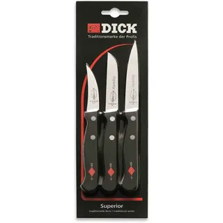 Friedr. Dick Superior Messerset 3-tlg. Schwarz