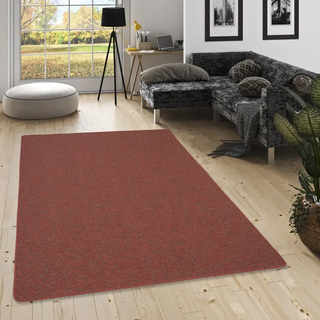 Snapstyle Flachgewebe Natur Teppich Bentzon , Rot , Textil , 160x200 cm , Teppiche und Böden, Teppiche, Flachwebteppiche