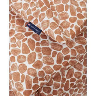 Lexington Bettwäsche 150 x 220 + 50 x 90 cm Giraffe beige weiß Bedruckt