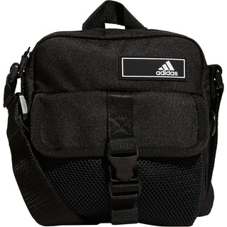 adidas Unisex-Erwachsene Amplifier 2 Festival Crossbody Bag Umhängetasche, Schwarz/Weiß