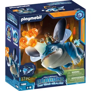 Playmobil Dragons Plowhorn & D'Angelo 71082