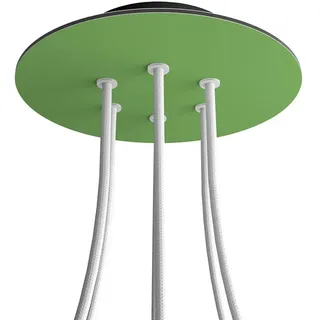 Creative Cables Krovnr206f116 Rose-eins Runde Grüne Wiese Rose Kit - Multicolor - 200 mm