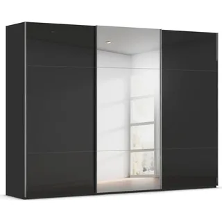 Rauch Schwebetürenschrank CONTIDO 301 x 223 x 68 cm Schwarz