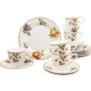 CreaTable Flora Orchard Kaffeeservice 18-tlg. bunt