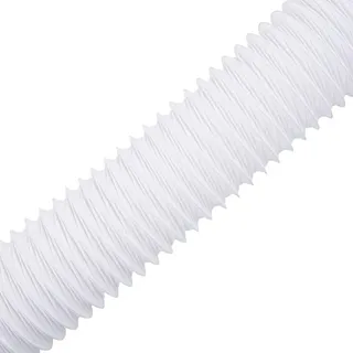 vidaXL Abluftschlauch PVC 6 m 12,5 cm - Weiß