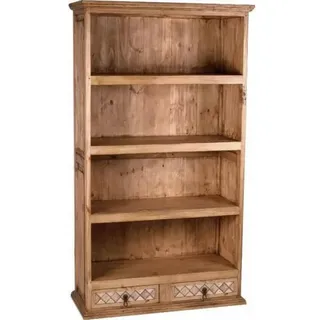 MiaMöbel Bücherregal 107 x 44 x 190 cm Bronze