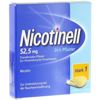 NICOTINELL 52,5mg 24-Stunden Pflaster transdermal 7St 1261984