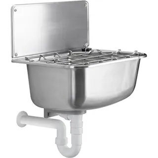 Otto Haas KG Edelstahl-Universal-Ausgussbecken Christiane 49 x 46 cm Silber
