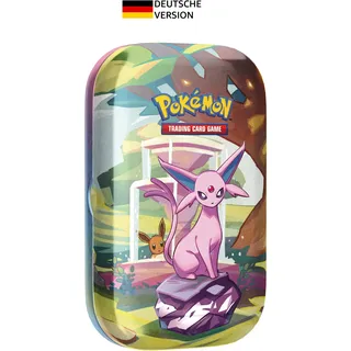 Pokémon Mini-Tin-Box Karmesin & Purpur Prismatische Entwicklungen Psiana